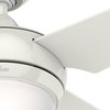 Hunter Hunter Sonic 52 in. Snow White LED Indoor Ceiling Fan 59073